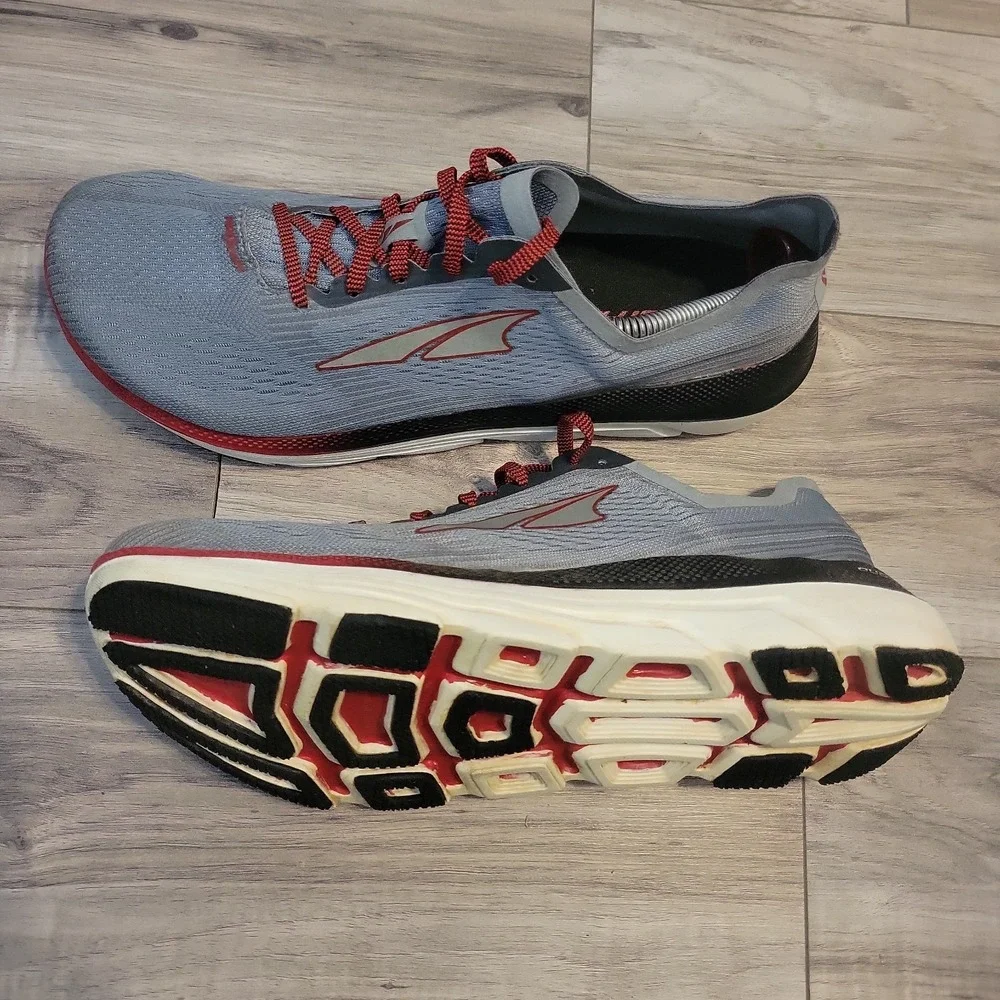 ALTRA Shoes ALM1938F Duo 1.5 Road Running‎ Sneakers Mens Size 11 Gray/Red